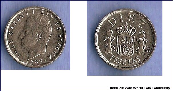 Denominacion: 10 Pesetas
