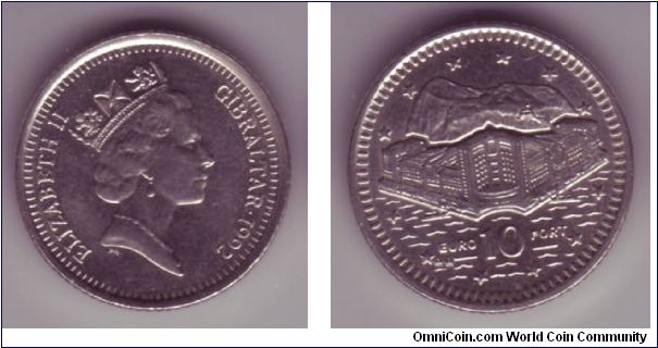 Gibraltar - 10p - 1992

Type 3 head, showing Gibraltar's Euro Port