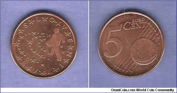 Denominacion: 5 Eurocentimos