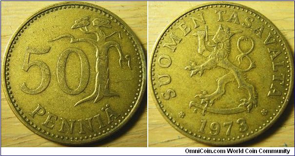 Finland 1973 50 pennia.