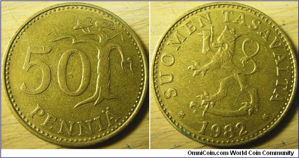 Finland 1982 50 pennia