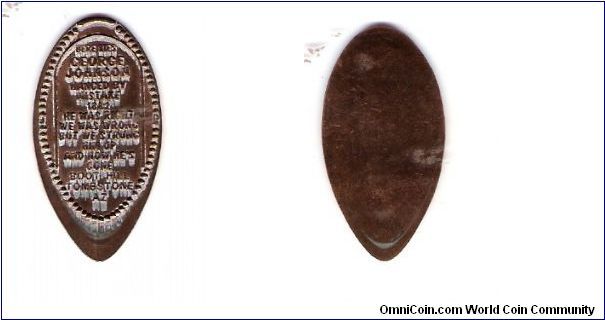 USA
ELONGATED CENT
SENT TO ME FORM TYKMEISTER-CCF FORUM


THANK YOU TY

FROM TOMBSTONE ARIZONA