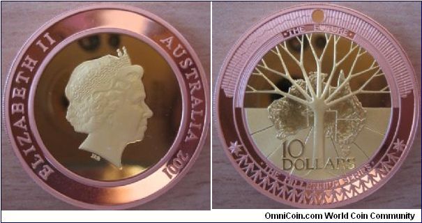 10 Dollars - Millennium serie (the future) - 33.15 g Ag 999 - mintage 20,000
