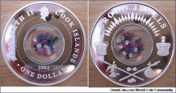 1 Dollar - Crown jewel - 24.88 g Ag 999 - mintage 50,000