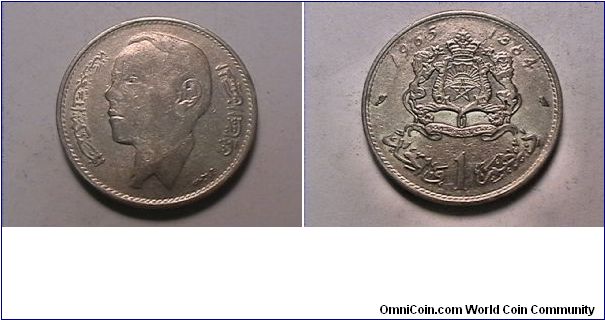 AL HASSAN II
1 DIRHAM
nickel