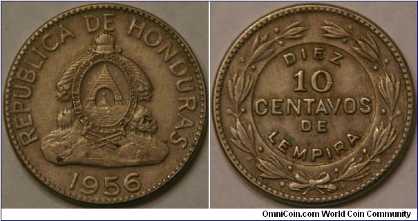 10 centavos, 26 mm, nice bold imaging