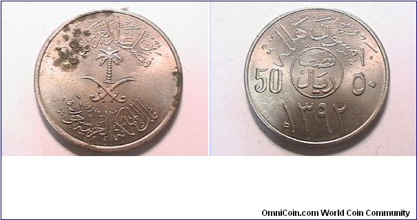 50 HALALA
copper nickel