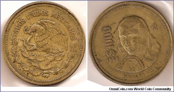1000 pesos