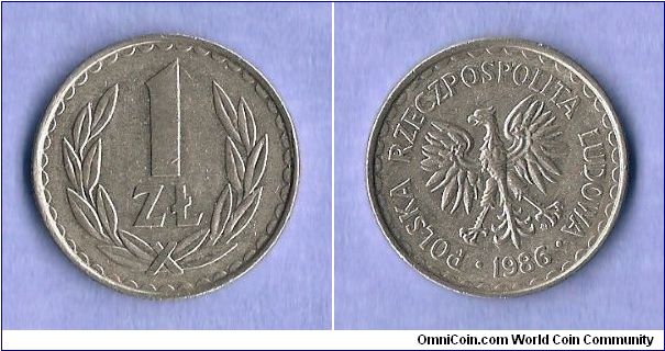 Denominacion: 1 Zloty