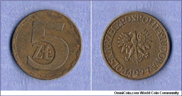 Denominacion: 5 Zloty