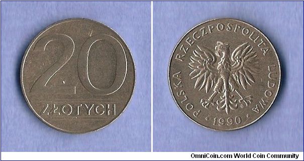 Denominacion: 20 Zloty
