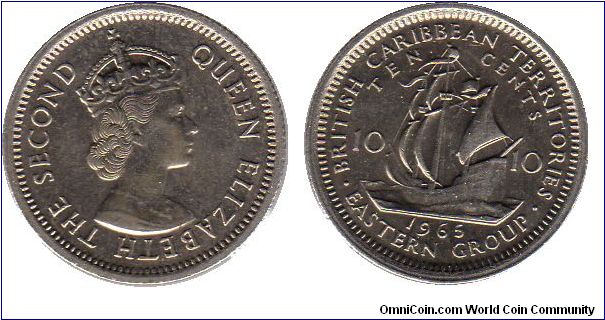 British Caribbean Territories 10 cents