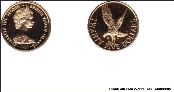25 Dollars (Gold) - Osprey