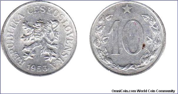 Czechoslovakia - 10 haleru