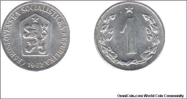 Czechoslovakia - 1 haler