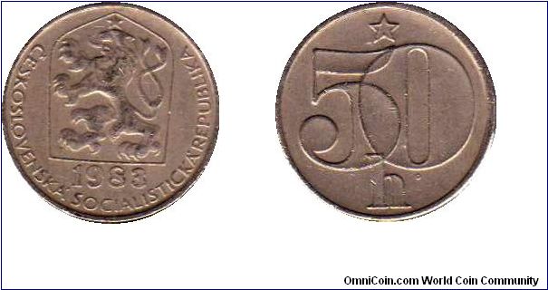 Czechoslovakia - 50 haleru