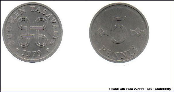 1979 5 pennia