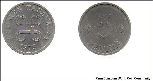 1979 5 pennia