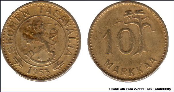 10 Markkaa