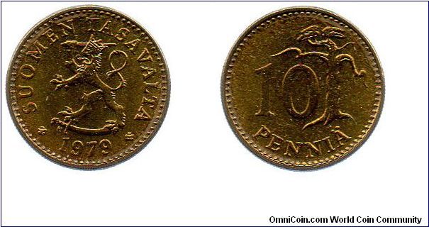 1979 10 pennia