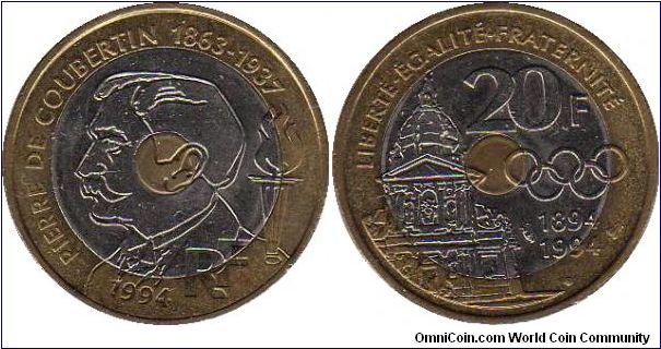 20 Francs