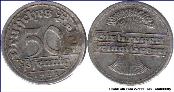 50 pfennig