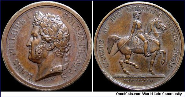 L'Armée au Duc d'Orleans Prince Royal, France.                                                                                                                                                                                                                                                                                                                                                                                                                                                                      