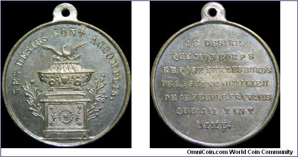 Translation aux Invalides du corps de Napoléon, France.                                                                                                                                                                                                                                                                                                                                                                                                                                                             