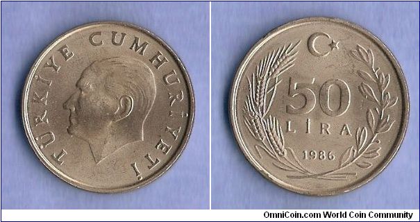 Denominacion: 50 Lira