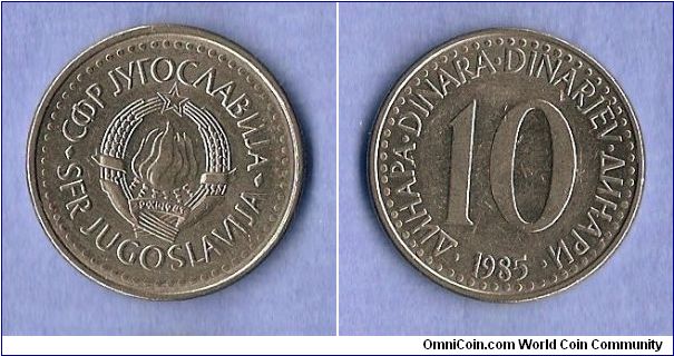 Denominacion: 10 Dinares