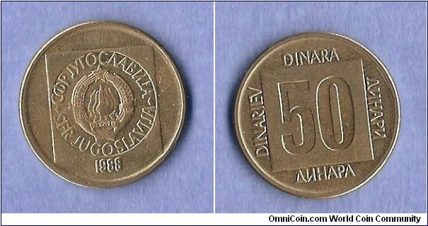 Denominacion: 50 Dinares