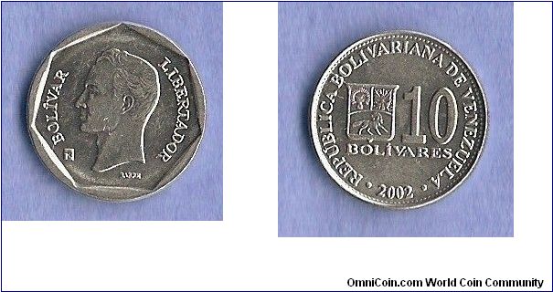 Denominacion: 10 Bolivares