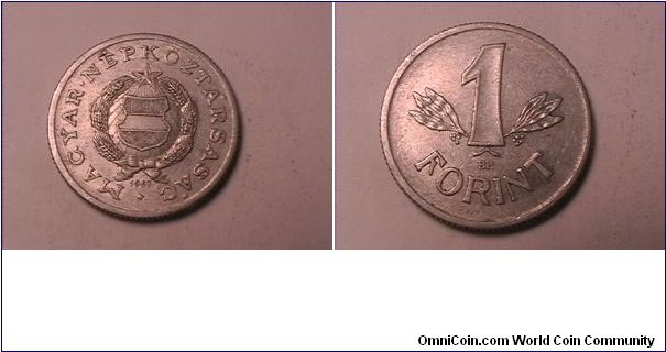 MAGYAR NEPKOZTARSASAG
1 FORINT
alum