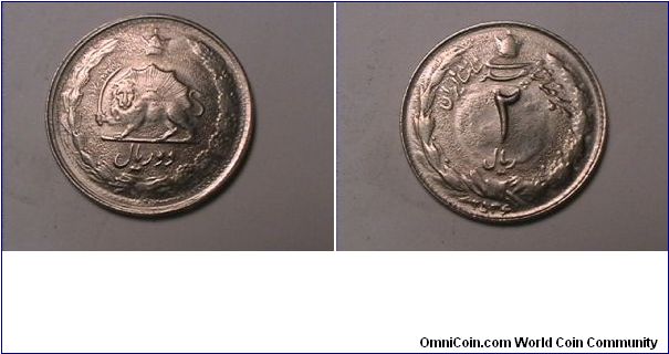 2 RIALS
copper nickel