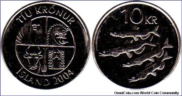 10 Kronur - Capelins