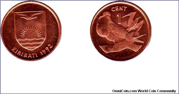 1 cent - Frigate Bird