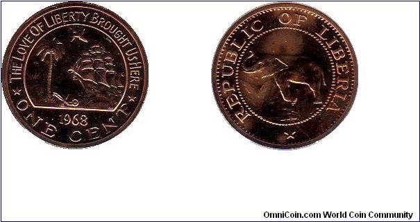 1 cent - broken from set