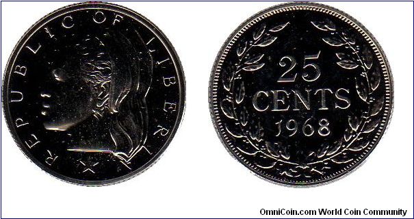 25 cents - broken from set