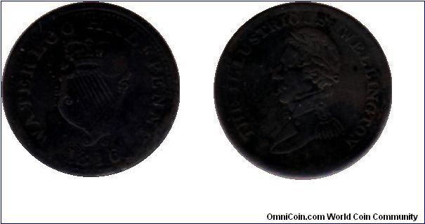 Lower Canada - Waterloo halfpenny