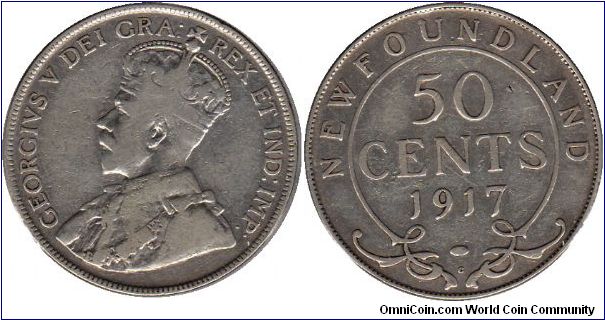 Newfoundland - 50 cents