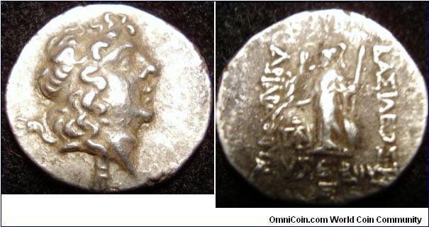 Ariarathes IX 101-89BC Cappadocia 
Drachm