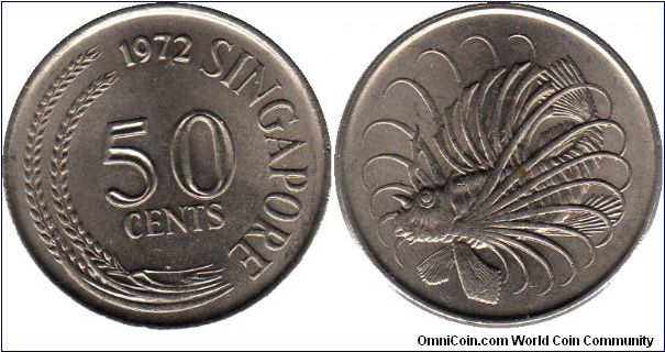 50 cents - zebra fish