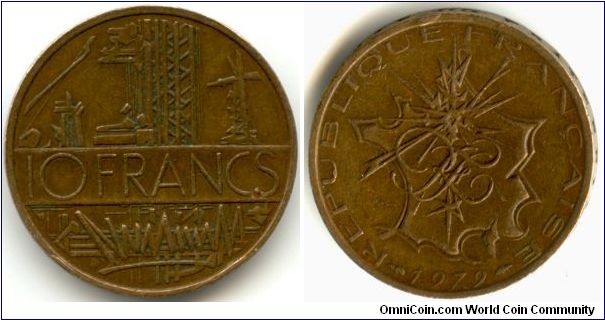 10 Francs 1979