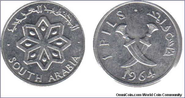 South Arabia - 1 fils