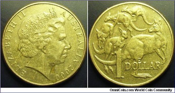 Australia 2000 1 dollar.