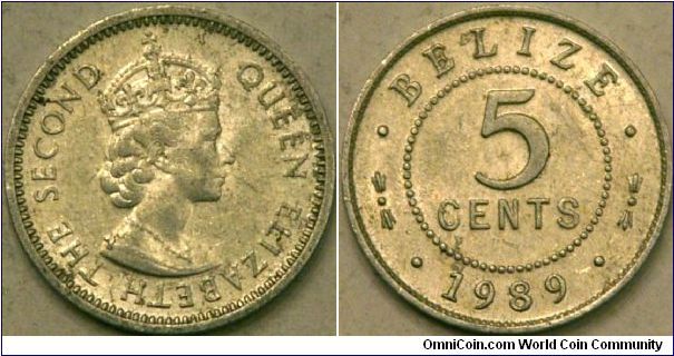 5 cents, 20 mm, Al
