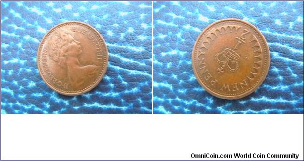 1/2 penny to englind 1977