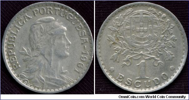 1 Escudo 1961