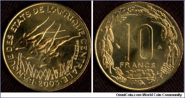 10 Francs 2003