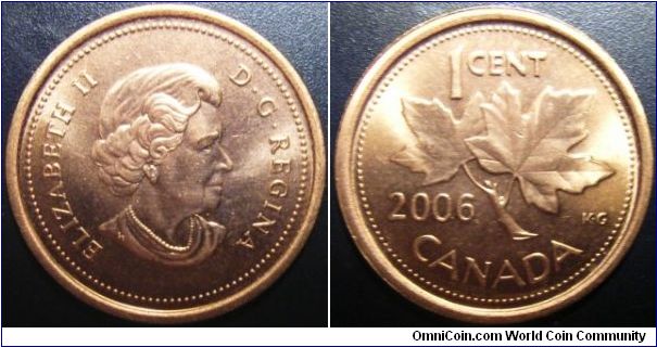 Canada 2006 1 cent. Special thanks to BigM!
